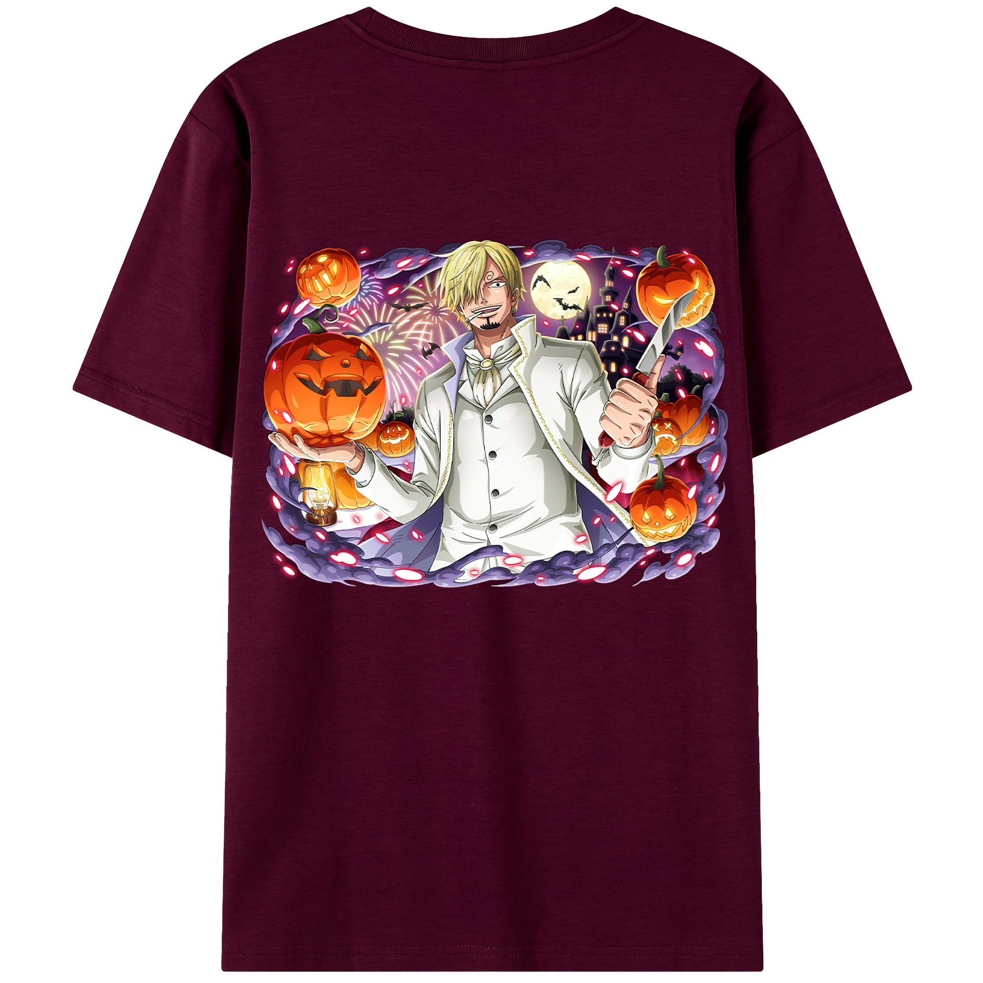 （画像用） ワンピース サンジ ONE PIECE Sanji レディース半袖Tシャツ(バックプリント)